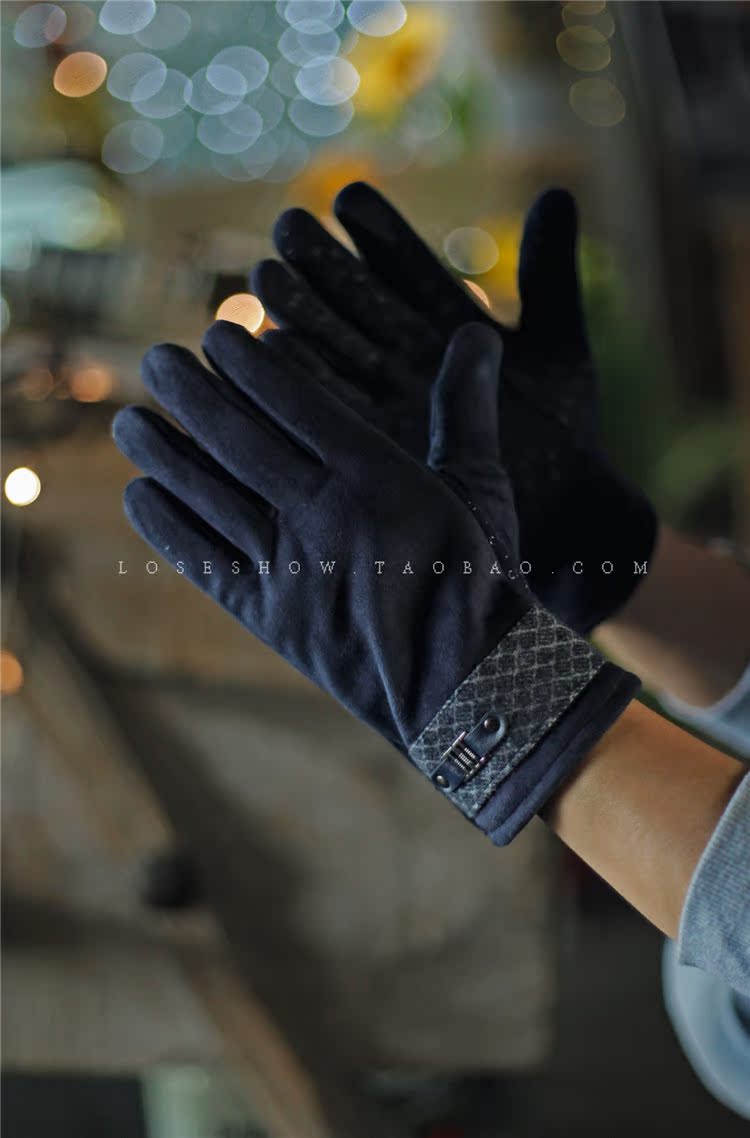 Gants pour homme en velours - Ref 2782585 Image 11