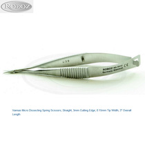 Vannas scissors Roboz scissors RS-5610 Roboz spring scissors RS-5611 zebrafish dissecting scissors
