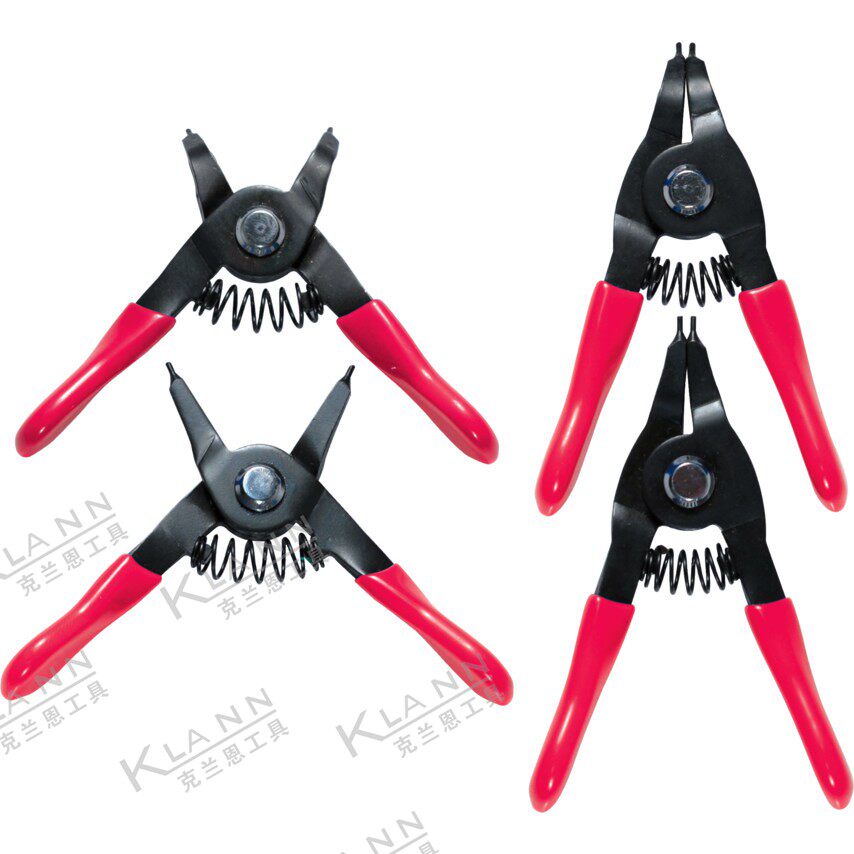 British Kennedy KENNEDY 4-piece set of mini-type C-ring pliers circlip pliers KEN-558-6160K