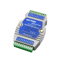 Utetako (utek) photoelectric isolation RS232 485 to 4 ports RS485 hub lightning protection UT-5204