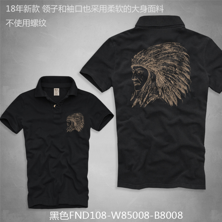 Mùa hè 2018 mới cho nam áo sơ mi polo ngắn tay mỏng áo polo