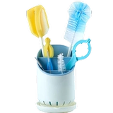 Детский силиконовый ершик для бутылочки, длинная гигиеническая щетка, комплект