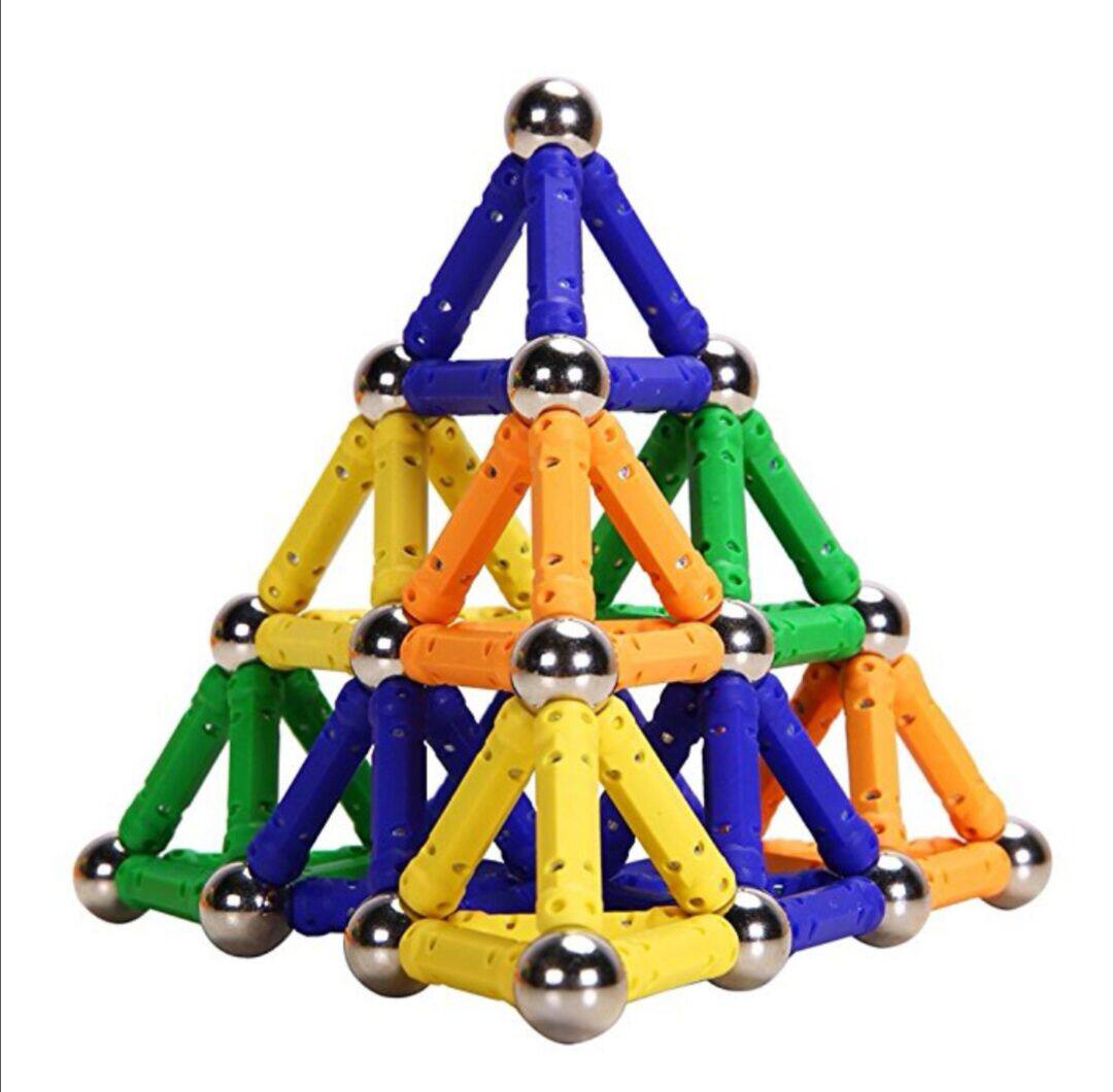 Thistron set of magnetic rods 448 pieces of magic wand children Magnetic Puzzle Toys Export Edition Gift Box Packaging