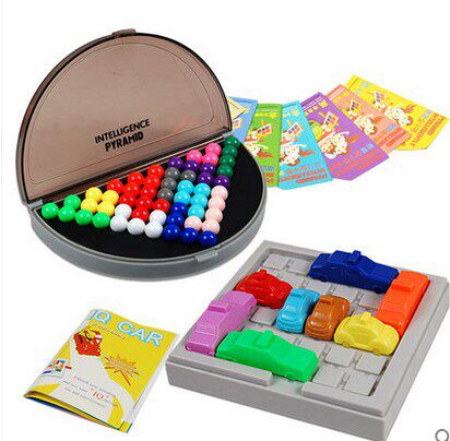 Nibobo Wisdom Pyramid 478 Off racing breakout IQ Cars Huadong Road Puzzle Toy 2 Suit Gift-Taobao