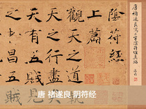 Tang Chu Suiliang Yin Fu Sutra Upper Middle Next Authentic High-definition replica of the Essence of Ancient Stelae 22x395cm