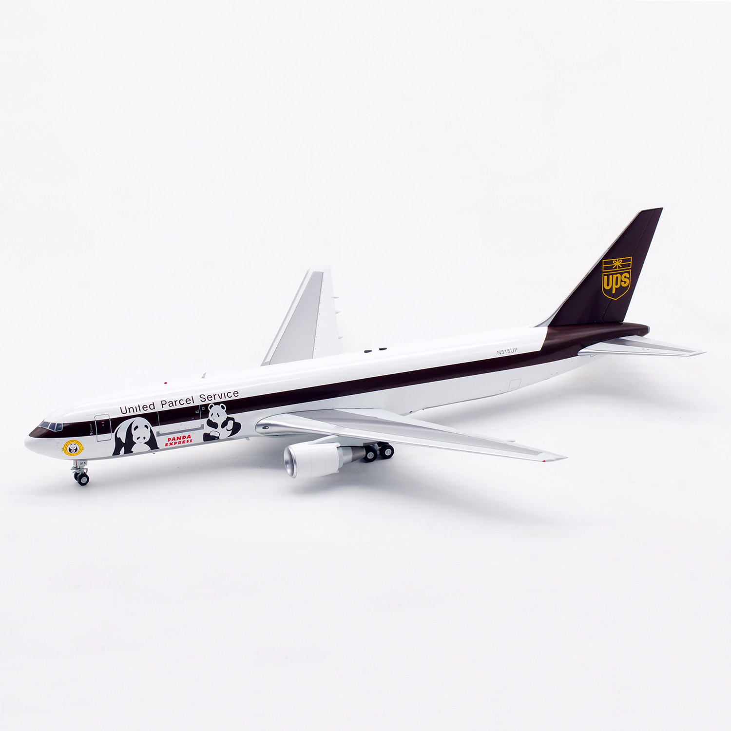UPS B767-300ER模型太香了！1:200合金飞机模型真香预警_航模_淘宝游戏网