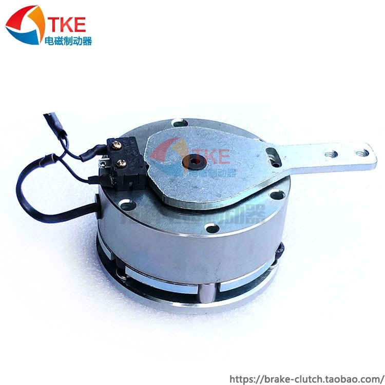 With wrench miniature electromagnetic loss electric brake spring motor brake small motor handle brake hugging 2NM