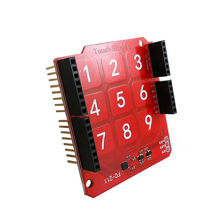 Touchpad Capacitive Button Module 3*3 Keyboard 9-Bit Mpr121 Capacitive Touch Module Compatible with Arduino