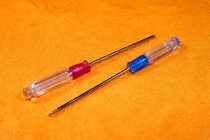 Screwdriver Crystal screwdriver Transparent phillips screw Slotted screwdriver Magnetic screwdriver DIY tool