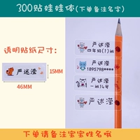 300 наклейки кукол [имя заказа на заказ]