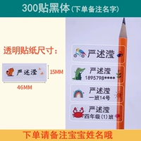 300 Пасту Черного тела 【Разместите название заказа замечаний】