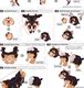 Full 68 thú cưng động vật nhỏ Yorkshire Terrier dog 3D mô hình giấy thủ công DIY với mô tả giấy 	mô hình ô tô bằng giấy Mô hình giấy