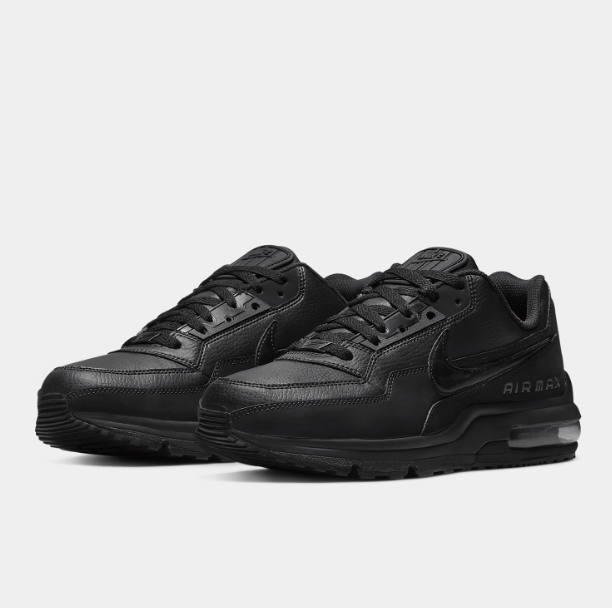 Nike Air Max Ltd 3 Black Men's Sports Casual Comfortable Versatile Running Shoes 687977-020