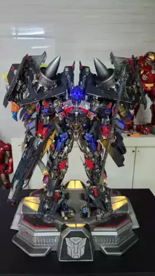 Heat GK customized non-P1S Transformers 2 days Fire Optimus Prime Tiangqing statue model Figure