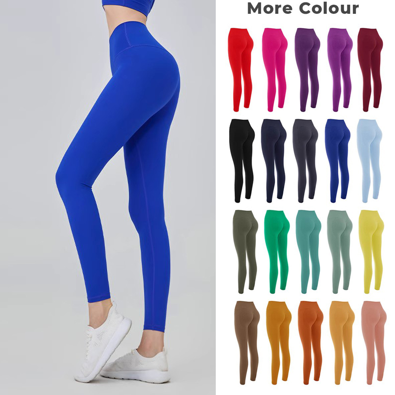 2026 Summer New Super Popular Yoga Pants for Women, European and American Style, Barely-There Feel, Brushed High Elasticity, Peach Butt, High Waist, Hip-Lifting Sports Pants