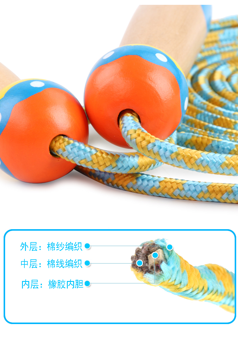 Trẻ em nhảy dây trường tiểu học mẫu giáo thể thao điều chỉnh bé trai bé gái nhảy thần mới bắt đầu - Thể thao ngoài trời / Casual / Triditional Đồ chơi sỉ đồ chơi trẻ em