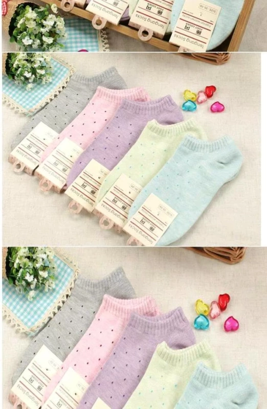 Vớ thuyền nữ vớ mỏng nữ mùa hè nông miệng thấp để giúp thể thao vớ cotton nguyên chất vớ cổ cao