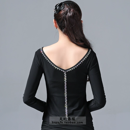 Современные танцевальные танцевальные девушки Новые латинские длинные национальные стандартные игровые игроки Dance Square Dance Dance можно носить до и после