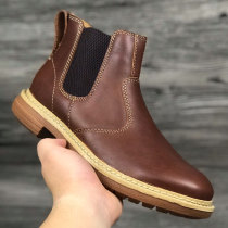 Goodyear Chelsea Casual Shoes High Help Shoes Waterproof Martin Boots Retro Outdoor Boots