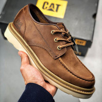 Goodyear Low Help Tooling Shoes Mens Shoes Head Layer Bull Leather Cow Leather Retro Genuine Leather Outdoor Casual Shoes Single Shoes Big Head Shoes