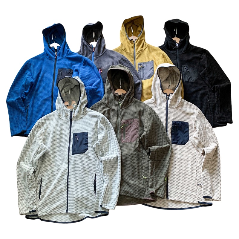 26Ss Spring and Autumn Outdoor Bajiajia Pata Hooded Fleece Jacket for Men and Women, Breathable and Warm Zipper Cardigan Coat