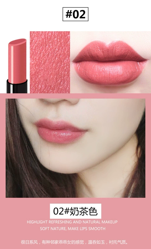 NOVO thuốc lá ống son môi cao phát triển mịn môi bút chì nhung mờ mờ son môi giữ ẩm rung rung vnc son môi chính hãng