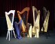 Taiwan Kristall harp popularizes harp Irish harp, professional musical instrument, small harp plays key harp