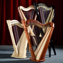 Taiwan Kristall harp harp Irish harp 28 string professional musical instrument posing key harpsichort almonds almonds