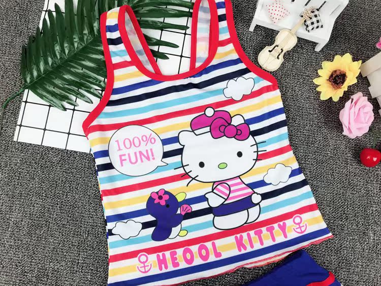 Đồ bơi cho trẻ em gái Công chúa Váy Chia đồ bơi Cô gái Bé Big Boy Bảo thủ Boxer Đồ bơi thể thao - Bộ đồ bơi của Kid do boi be gai