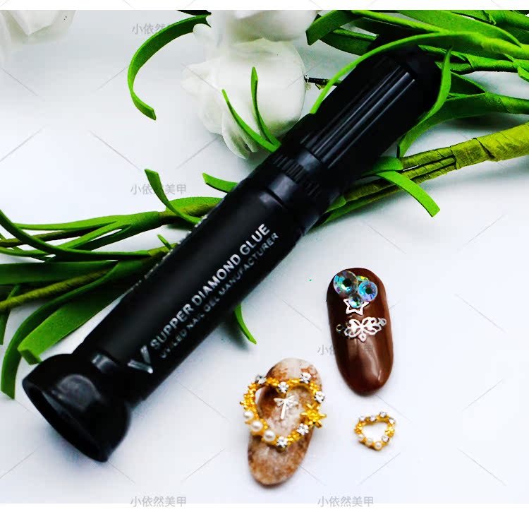 Mới làm móng tay pinhole keo khoan cửa hàng móng tay với đồ trang sức mạnh băng chải đầu con dấu khoan điểm khoan công cụ bút dụng cụ sơn gel