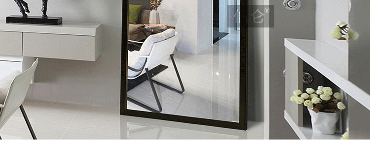 Buren quần áo gương chống cháy nổ đầy đủ chiều dài gương phù hợp gương khung sàn phòng ngủ quần áo cửa hàng nhà lớn gương treo tường - Gương gương bàn trang điểm đẹp