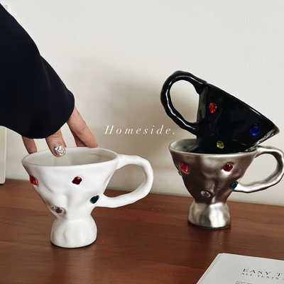 Дома драгоценный кофейный чашка горячая девушка Fengmak Cup Star Girl Ceramic Water Cup