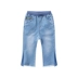 Barabara Girls Cropped Pants 2020 Summer New Kids Children’s Flare Jeans 21132200425 - Quần jean