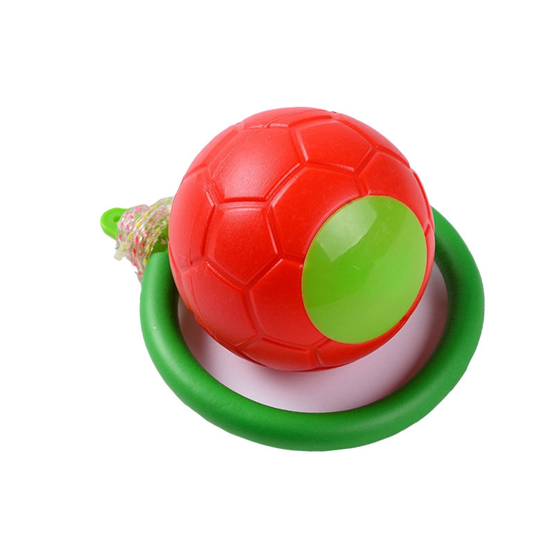 Manufacturer direct children's fitness toy jumping ball-footed bouncing ball bungee gym sports supplies Fried Balls