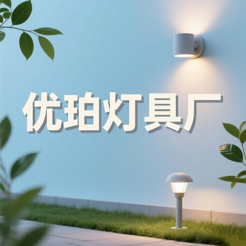 优珀灯具厂的LOGO