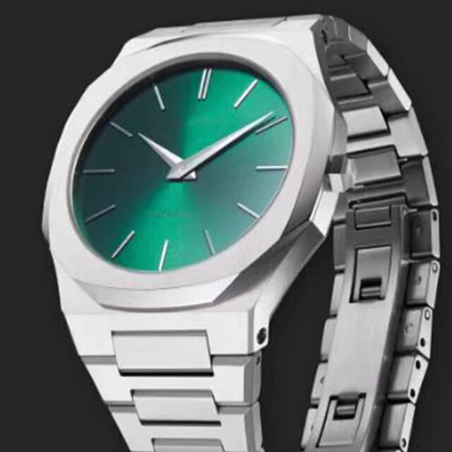 Наручные часы d1milano同款40mm简约英伦风防水高端百搭时尚休闲超薄精钢 1259