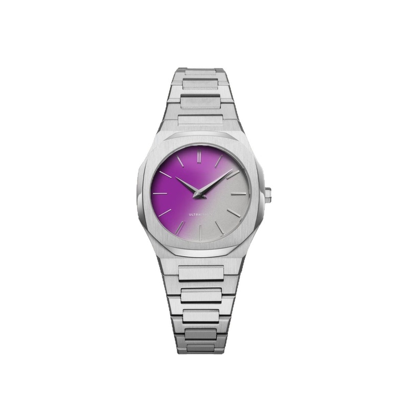 D 1m Lan Ultra-Thin Women's Watch Stainless Steel Waterproof Fashion Exquisite Watch