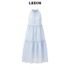 Leding Camellia Girl Dress 24 Summer New Halter Neck Long Skirt Seaside Lazy Resort Style Dress