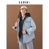 Led 2019 thu đông mới cho phụ nữ áo khoác denim cotton mỏng ngắn áo khoác lửng nhỏ kiểu dáng hàng đầu Hàn Quốc - Bông Bông