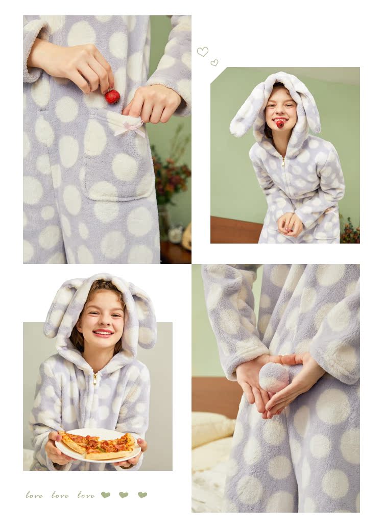 Pyjama pour femme à manches longues - Ref 2991528 Image 11