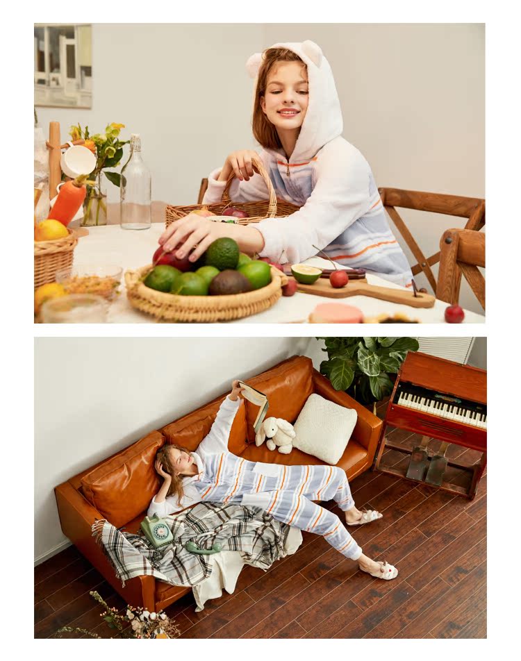 Pyjama pour femme à manches longues - Ref 2991527 Image 15