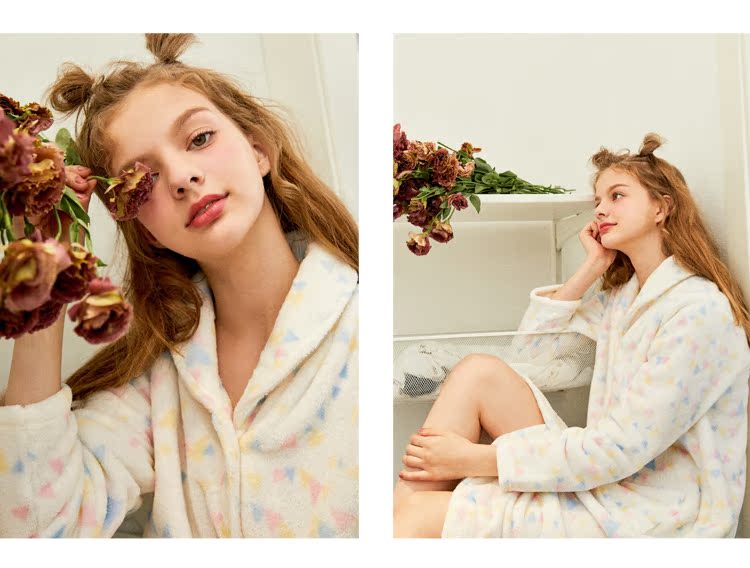 Pyjama pour femme à manches longues - Ref 2991529 Image 12