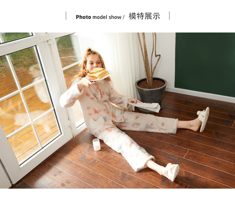 Pyjama pour femme à manches longues - Ref 2991531 Image 12