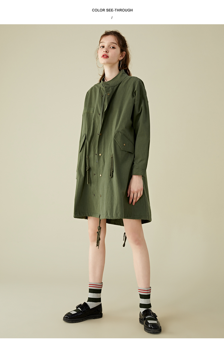 Trench pour femme en Coton - Ref 3225651 Image 18