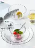 Japanese glass lace breakfast bowl Bird's nest bowl Vintage Phnom Penh dessert bowl Fruit salad bowl Instant noodle bowl High-grade tableware