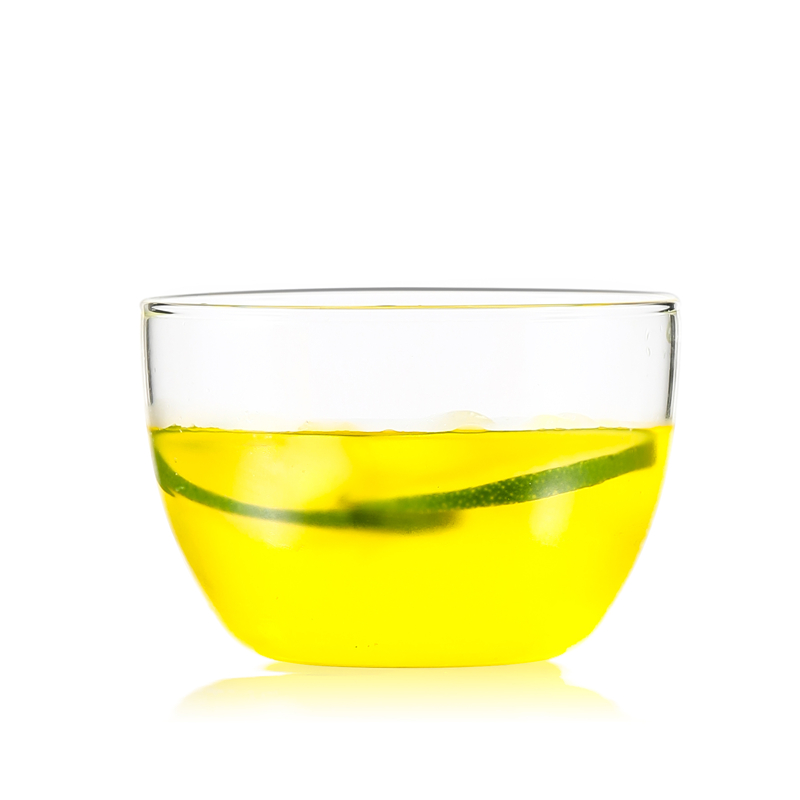 Lemon pot lid pot lid cup round simple cute glass cup