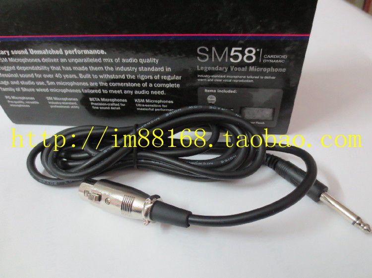 mv5 Shure Shure SM58 Micrô có dây chuyên nghiệp mic in