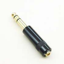6 35mm 6 5mm revolution 3 5mm female plus resistance head Impedance head Impedance rod noise reduction adapter