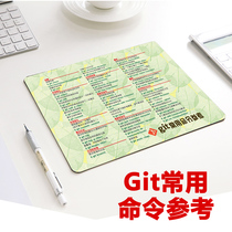 Programmer peripheral artifact git command Mouse pad code farmer geek code IT boy day github ape gift