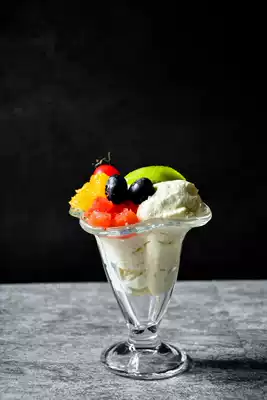 Clover four-petal ice cream cup ice cream cup